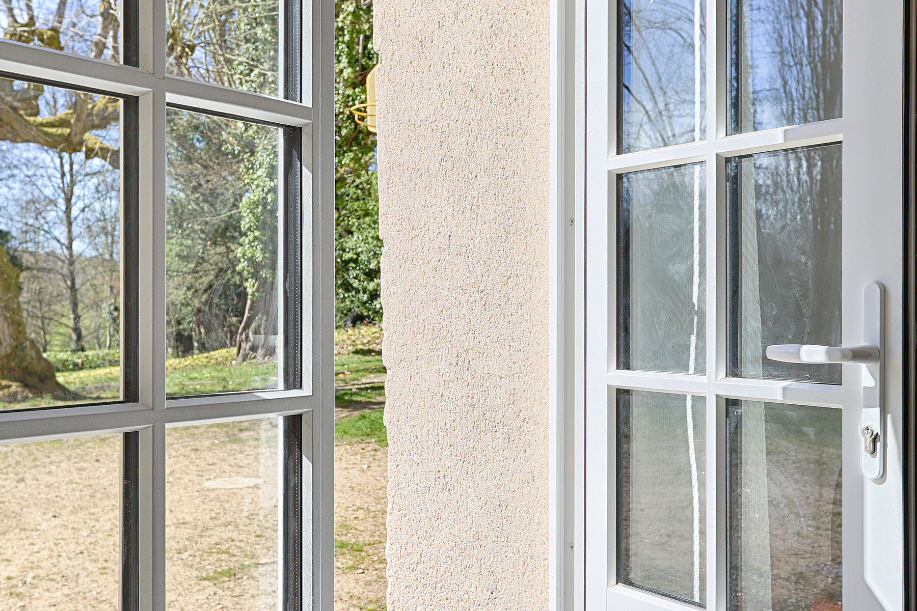 Vignette Porte-fenêtre Bois IntenS 58 mm Classique