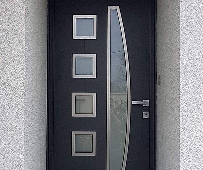 porte entrée aluminium