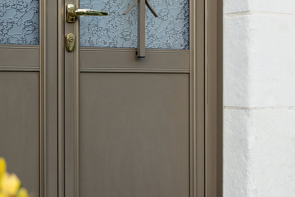 Porte d'entrée Aluminium Créative classique ligne Classique