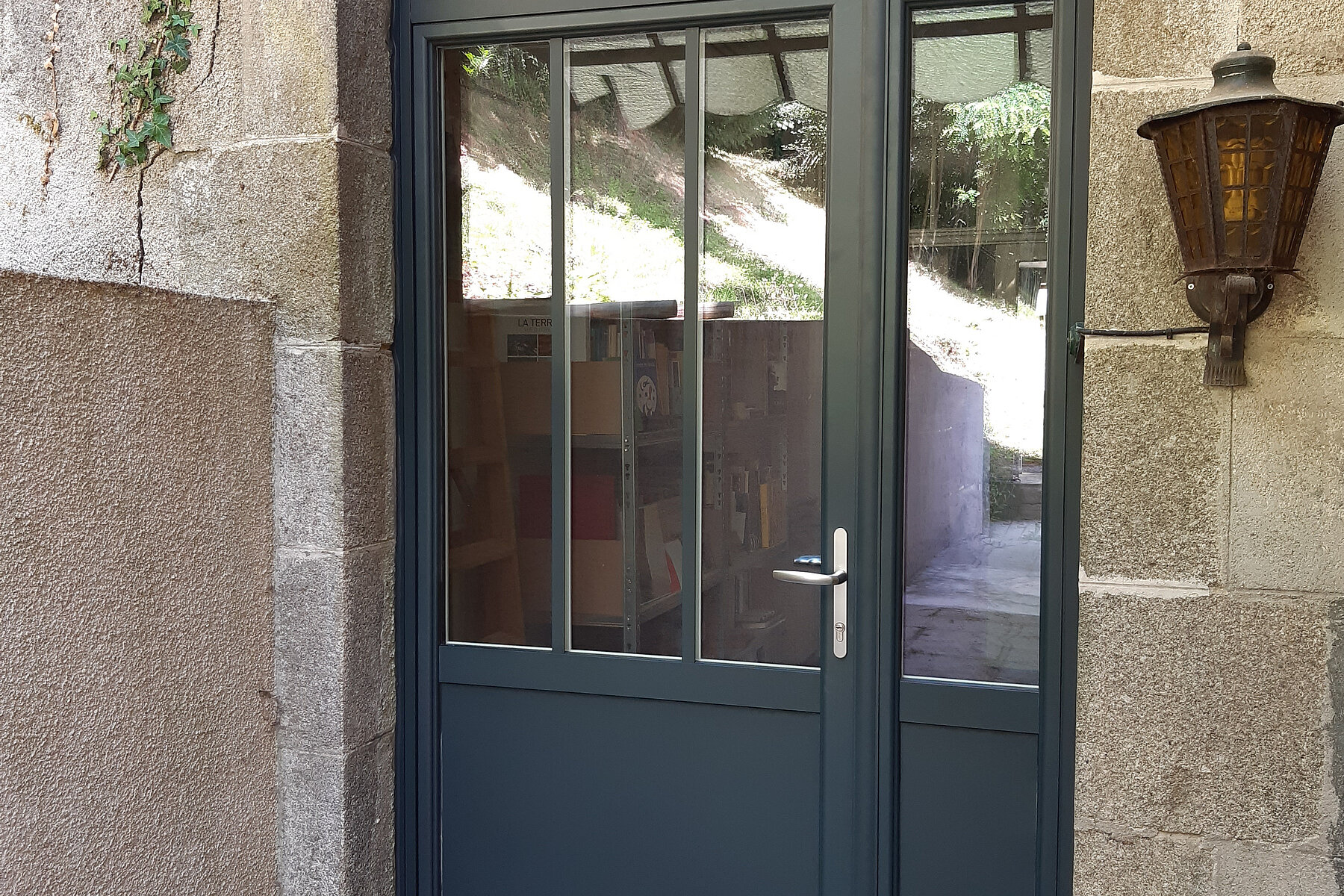 Vignette Porte d'entrée Aluminium Créative classique ligne Indus