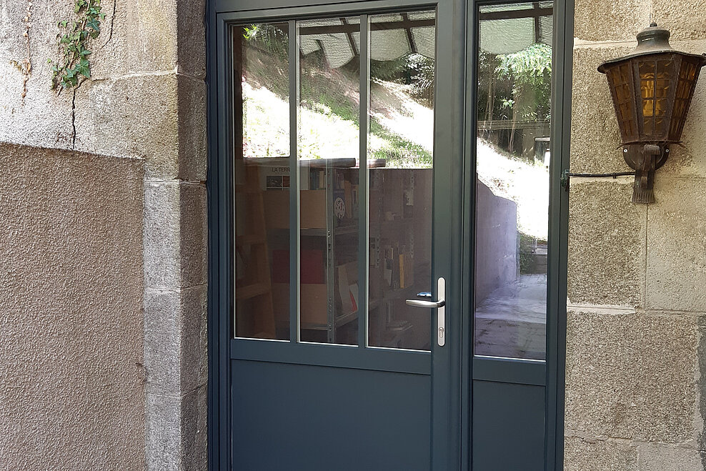 Porte d'entrée Aluminium Créative classique ligne Indus