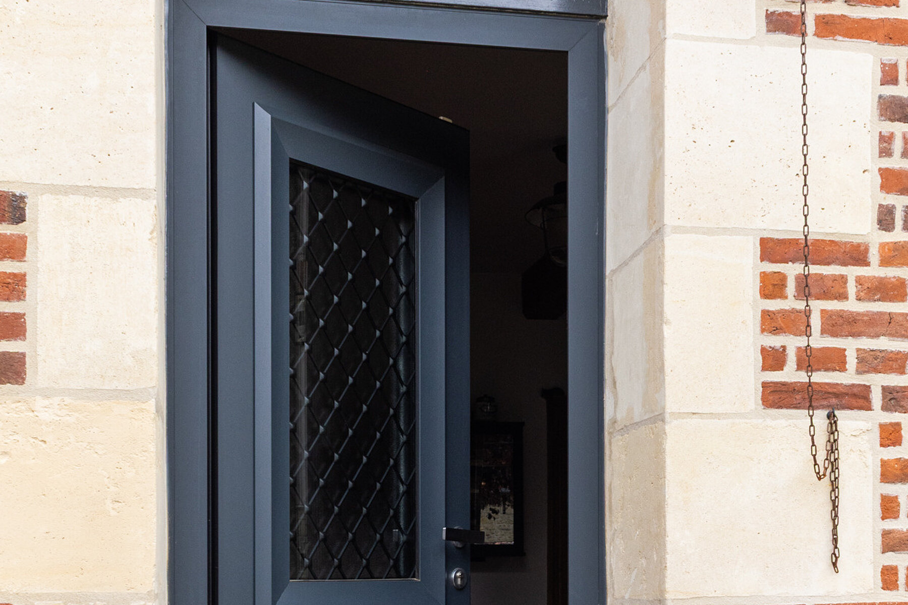 Vignette Porte d'entrée Aluminium Néo Classique ligne Divine