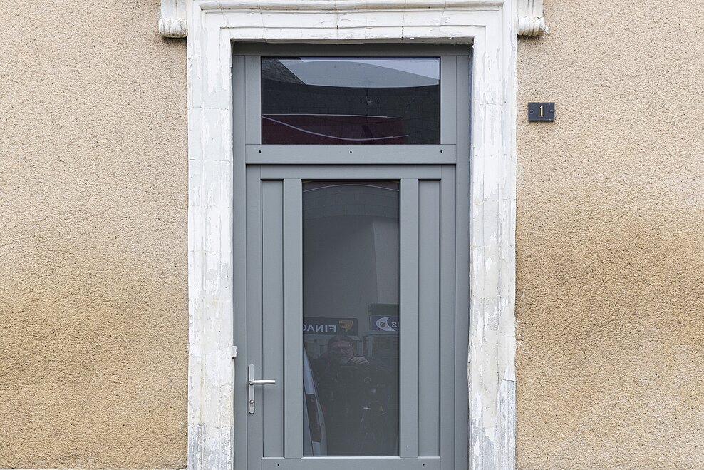 Porte d'entrée Aluminium Créative classique ligne Tiers