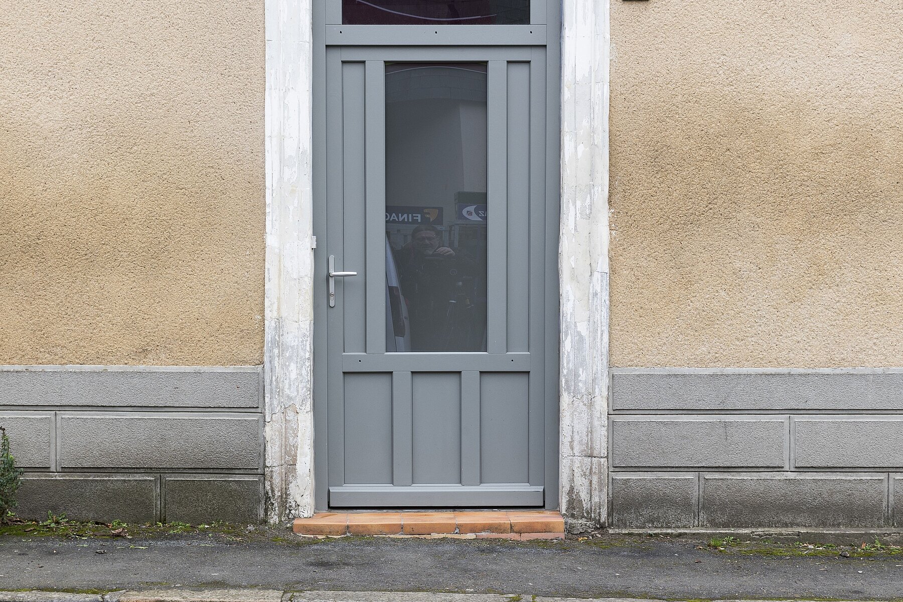 Vignette Porte d'entrée PVC Créative classique ligne Tiers
