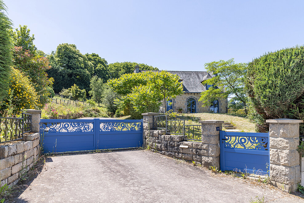 Portail Aluminium Contemporain
