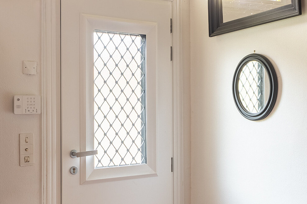 Porte d'entrée Aluminium Néo Classique ligne Divine