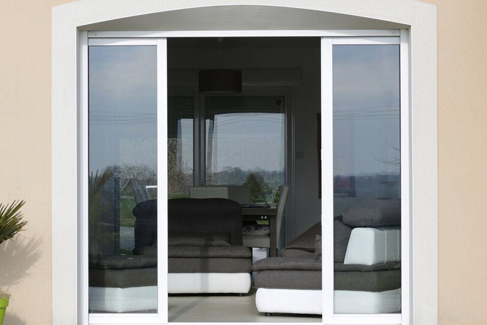 Porte-fenêtre Aluminium RadianS galandage Contemporain