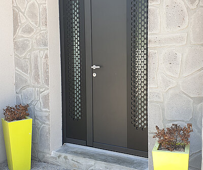 PORTE MONALU GRISE