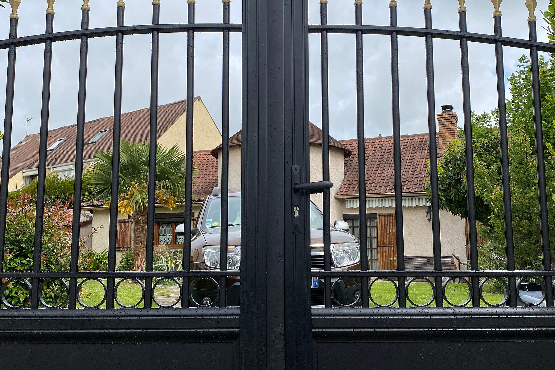 Vignette Portail Aluminium Rétro