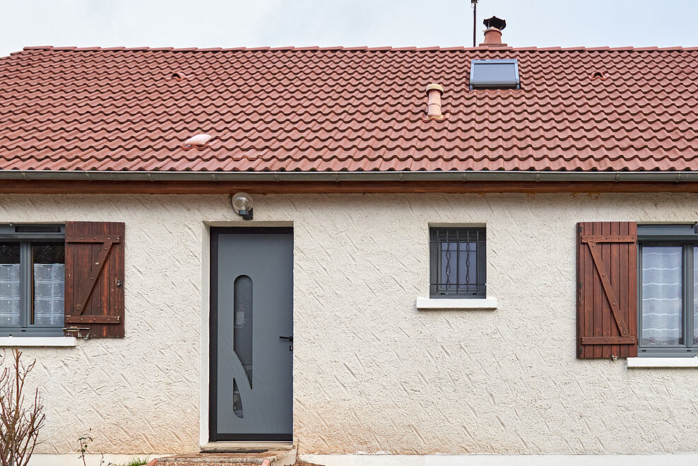 Porte d'entrée Aluminium Contemporaine ligne Exclusivités