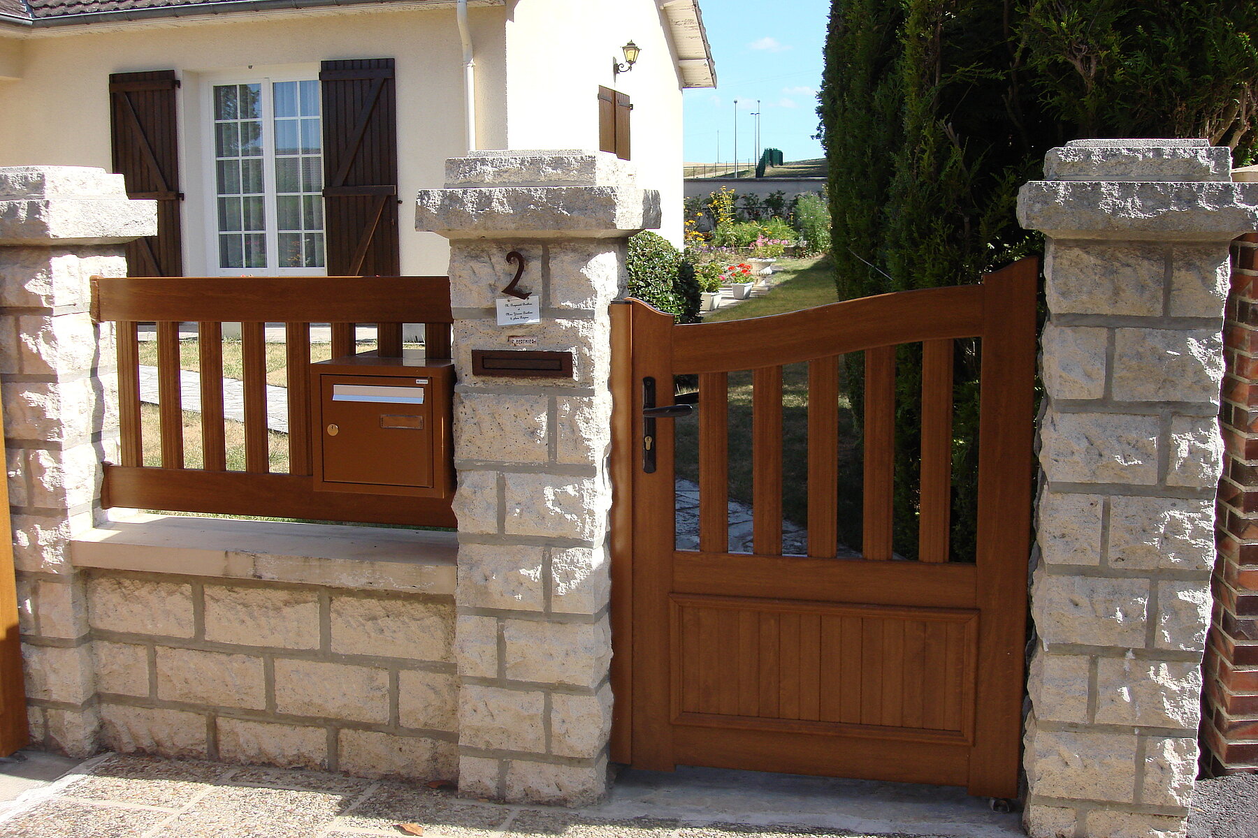 Vignette Portail PVC Classique