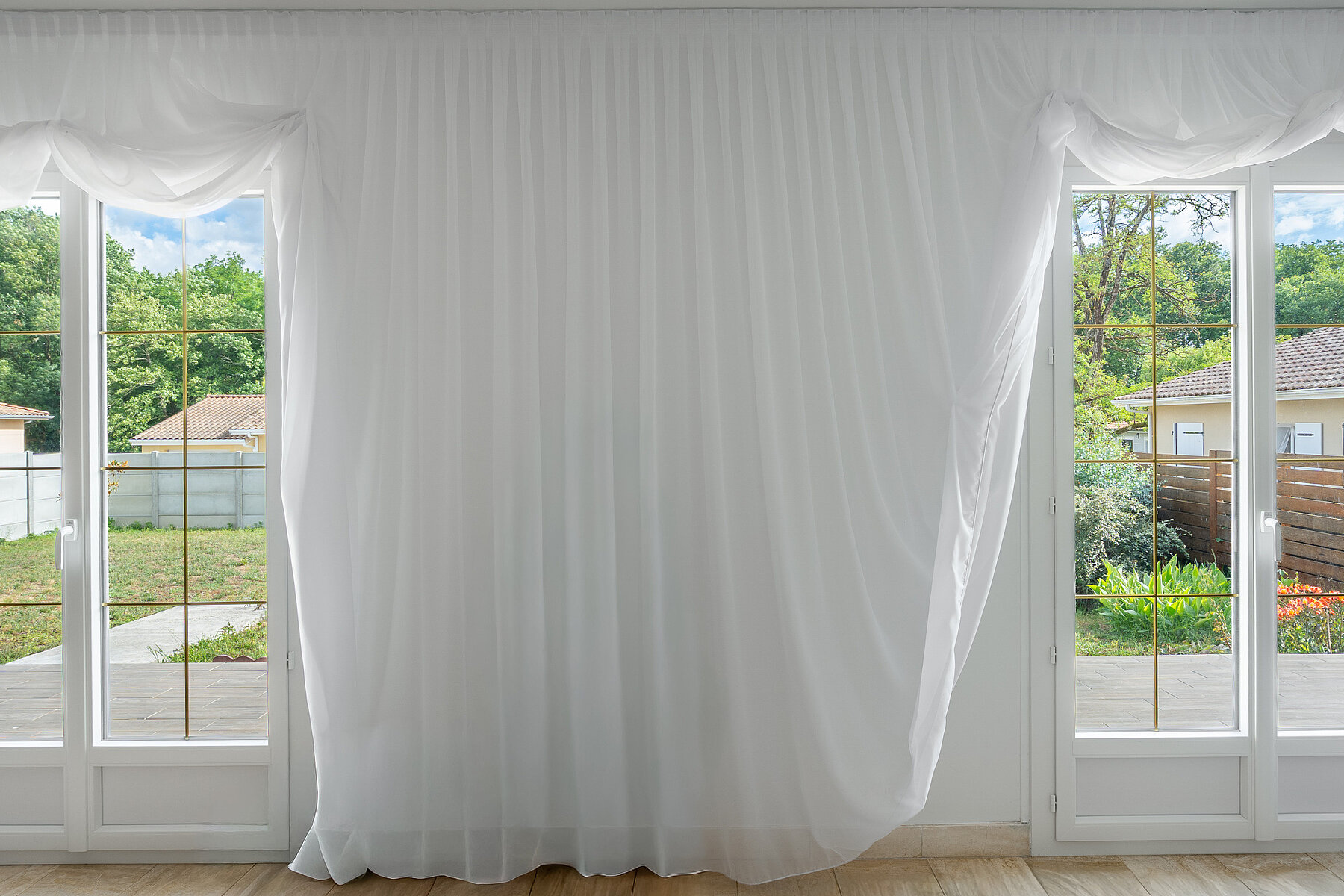 Vignette Porte-fenêtre PVC RéférenS 76 mm Classique