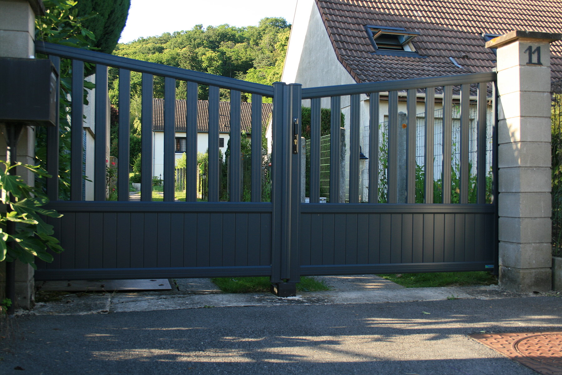 Vignette Portail Aluminium Classique