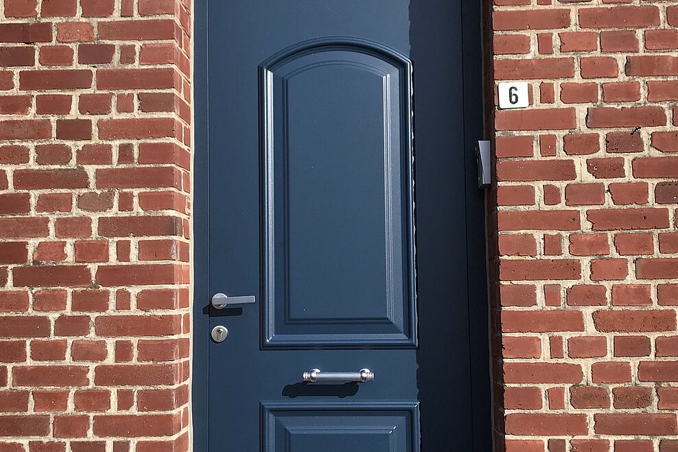 Porte d'entrée Aluminium Classique ligne Castille