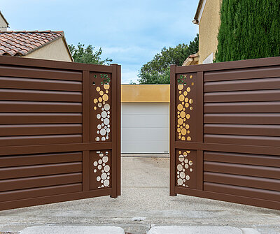 PORTAIL ALUMINIUM EFFERVESCENCE