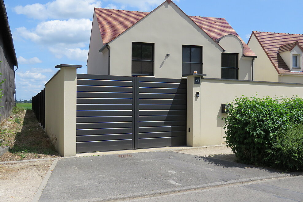Portail Aluminium Epure