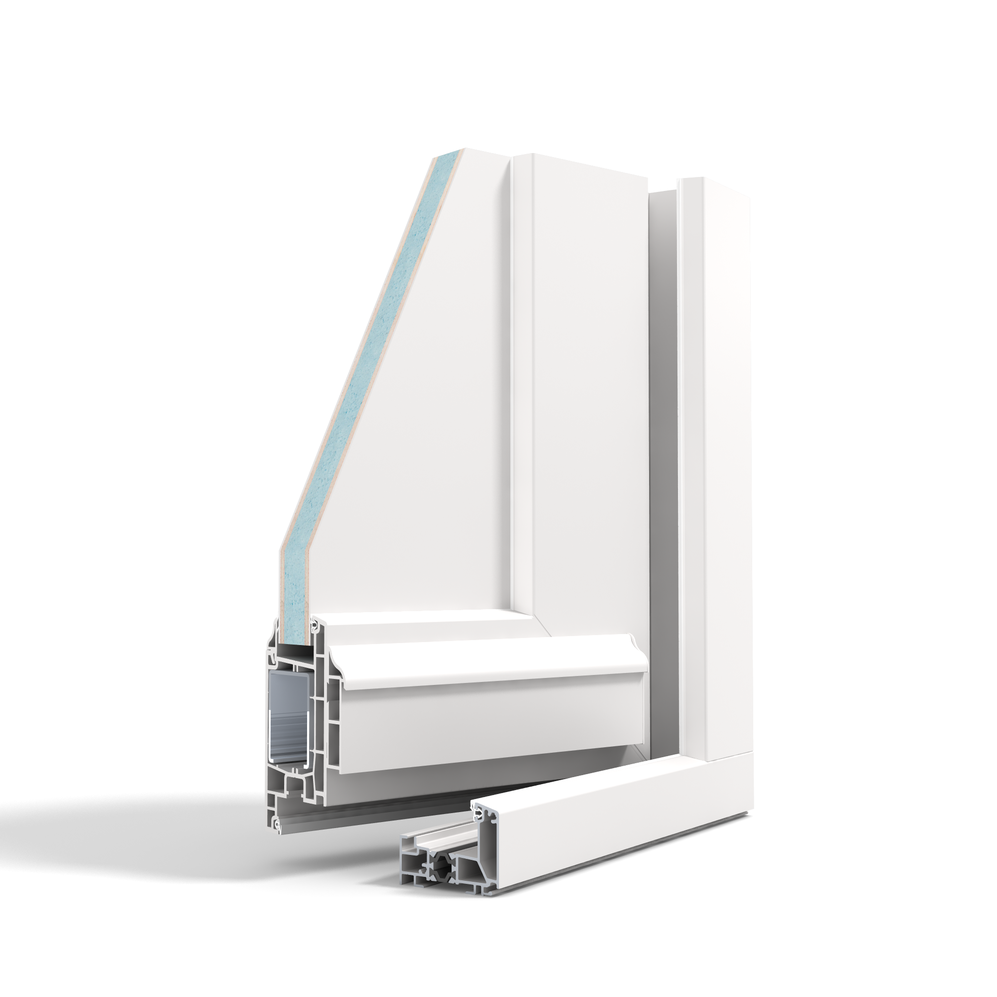 ANGLE PORTE PVC 60MM